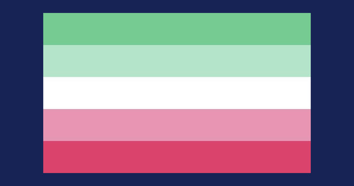 What is the Abrosexual pride flag and what does it mean?