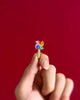 Rainbow Pinwheel Spinning Pin — enamel pin