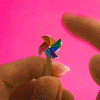 Rainbow Pinwheel Spinning Pin — enamel pin