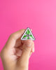 Queer eye (aromantic) — enamel pin