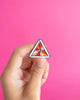 Queer eye (lesbian) — enamel pin