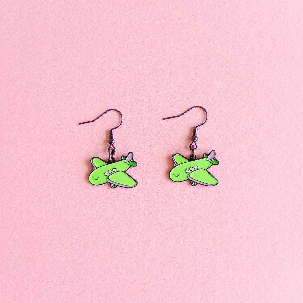 Aro-plane — earrings