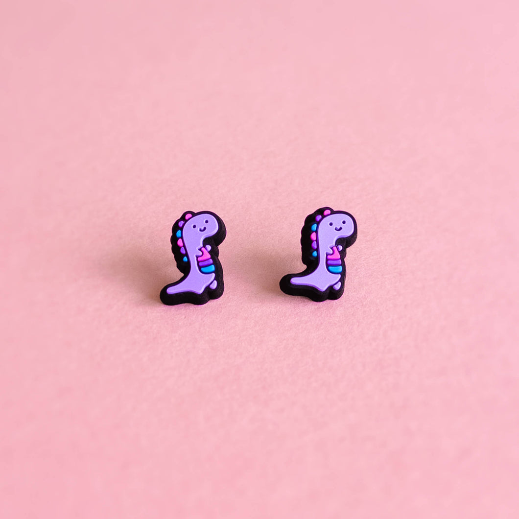 Binosaur — mini stud earrings