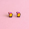Lesbean — mini stud earrings