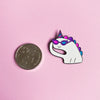 Oh bi unicorn — enamel pin