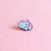 Transeratops (trans dinosaur) — enamel pin